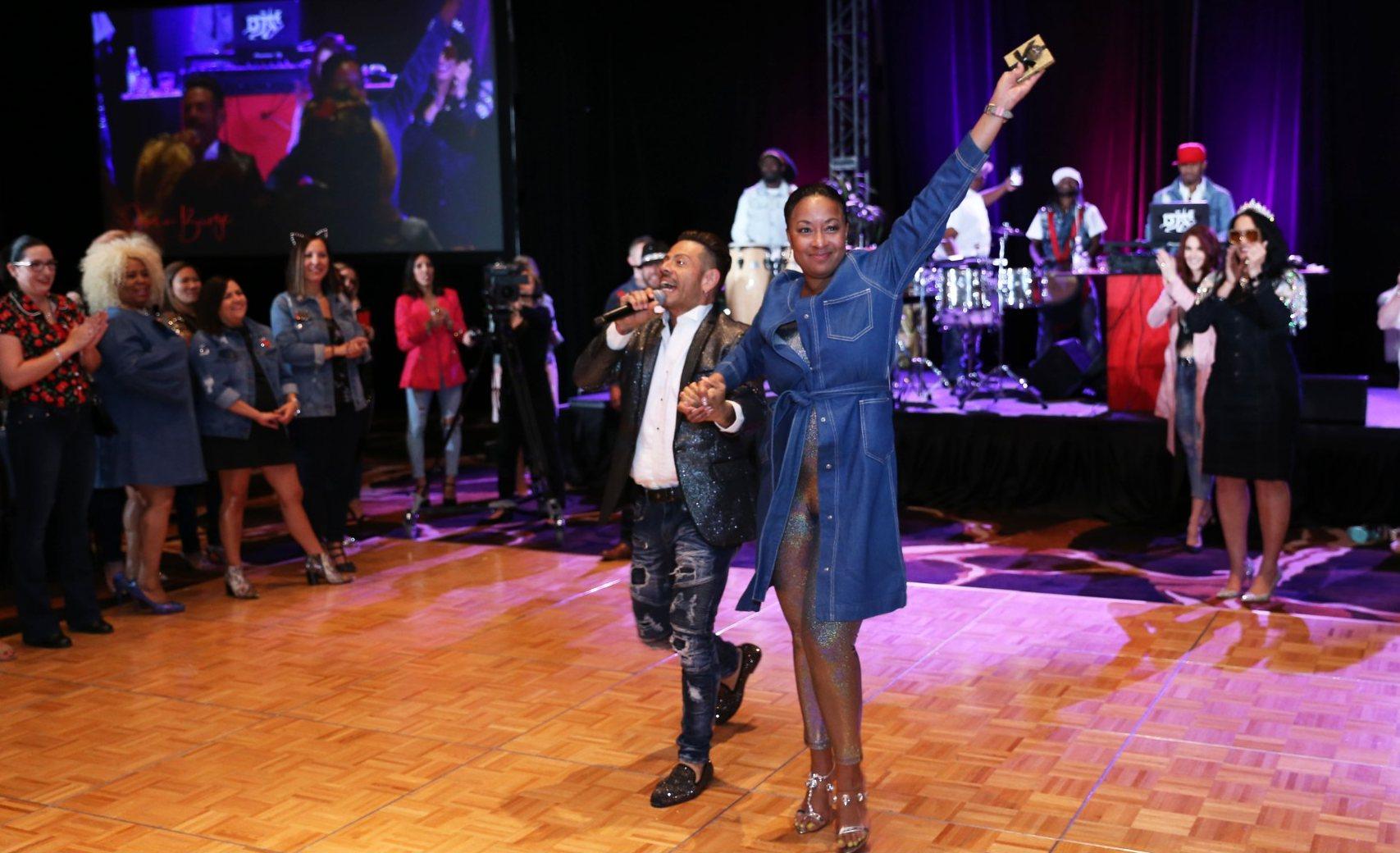 J.J. Villar leading a joyful moment on the gala dance floor